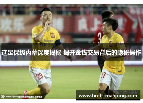 辽足保级内幕深度揭秘 揭开金钱交易背后的隐秘操作